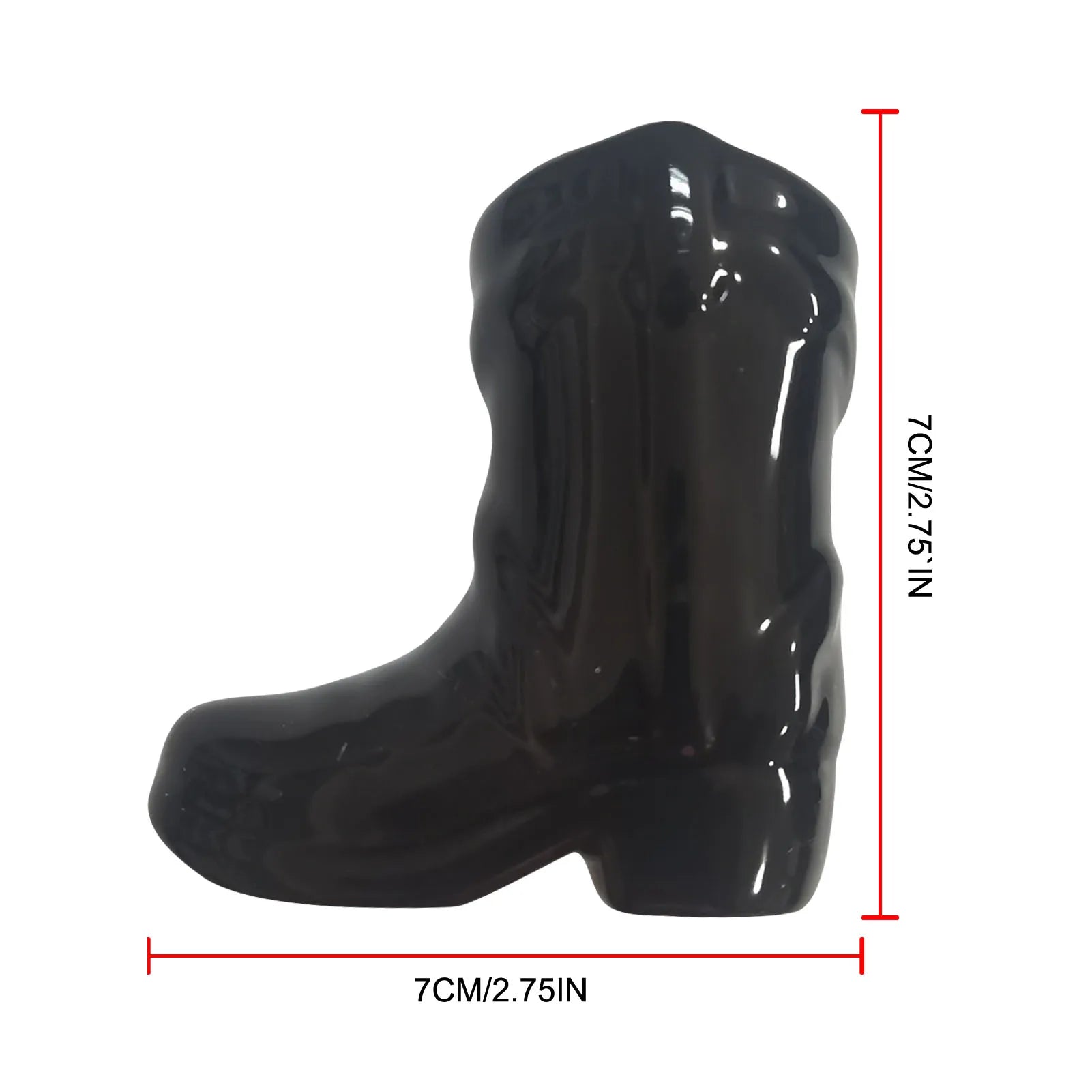 Black Cowboy boot